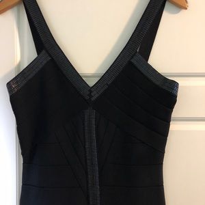 Black Bebe cocktail dress